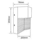 Pared Exterior HLED-921/S Spectrum I