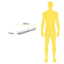 Luminaria de Sobreponer Techo Industrial y Grandes Superficies  IN4043GBNB Construlita