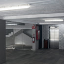 Luminaria de Sobreponer Techo Industrial y Grandes Superficies  IN4044GBNB Construlita