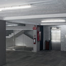 Luminaria de Sobreponer Techo Industrial y Grandes Superficies  IN4045GBNB Construlita