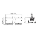 Luminaria de Suspender Industrial y Grandes Superficies  IN8846NBFA Construlita