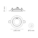 Empotrado Interior Modelo L6316-1E5 Soyuz Led Atenuable 3000 K Blanca Proveedor Magg