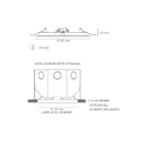 Empotrado Interior Modelo L6359-1E0 Luna 9 Flat Estándar 9W 3000 K Blanca Proveedor Magg