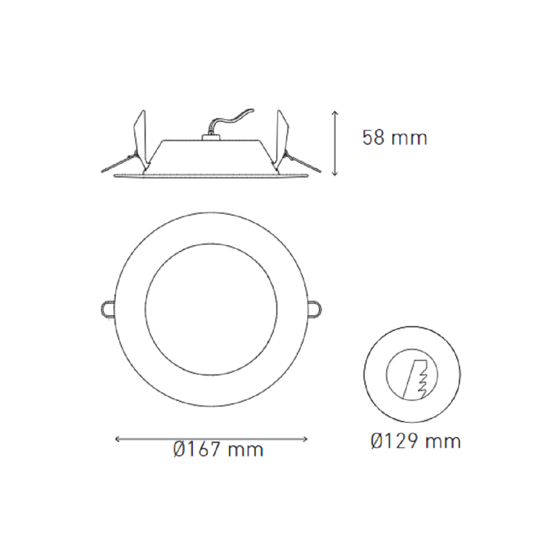 Empotrado Interior Modelo L6391-1I0 DUO (2) Luna 9 6W 4000 K Blanca Proveedor Magg