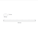 Gabinete Interior Modelo L6420-2I0 Géminis T8 Led Opalino 2x16W 4000 K Proveedor Magg