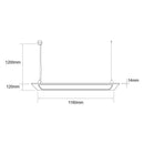 Gabinete Interior LFCLED-1000/B Neiva