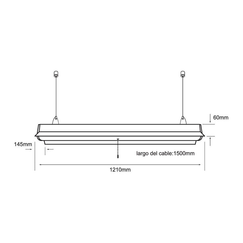 Gabinete Interior LFCLED-1540/B Pachuca