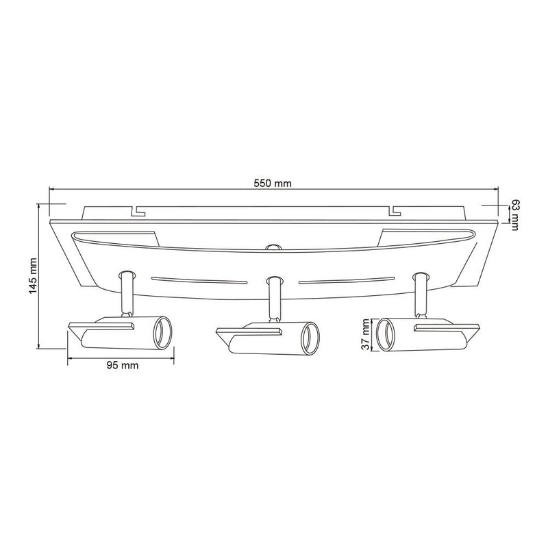 Riel Y Spot Interior LVC-2003/S Camenaro I