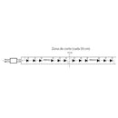 MLED-60-14.4W-5050/LD Tira LED Interior 5050 SMD RGB, 12V, máx. 144 W, Luz de Día, Interior, 5 metros, Atenuable