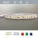 MLED-60-14.4W-5050/LD Tira LED Interior 5050 SMD RGB, 12V, máx. 144 W, Luz de Día, Interior, 5 metros, Atenuable