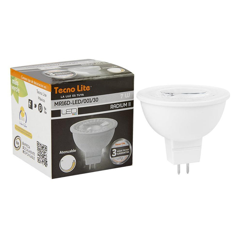 Foco Led MR16D-LED/001/30 Radium II