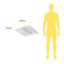 Luminaria de Empotrar en Techo Oficinas y Corporativos OF1833BBNA Construlita