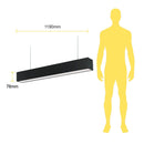 Luminaria de Suspender Oficinas y Corporativos OF8021NBNA Construlita