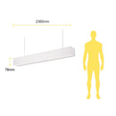 Luminaria de Suspender Oficinas y Corporativos OF8056BBNA Construlita