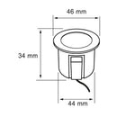 Luminaria de Empotrar en Muro Urbano y Arquitectónico OU2012NBCG Construlita
