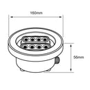 Luminaria de Empotrar en Piso Urbano y Arquitectónico OU3161NBCA Construlita