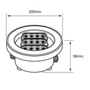 Luminaria de Empotrar en Piso Urbano y Arquitectónico OU3163NBCA Construlita