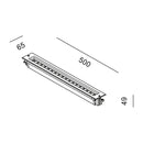 Luminaria de Empotrar en Piso Urbano y Arquitectónico OU3705SBCA Construlita