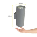 Luminaria de Sobreponer en Muro Urbano y Arquitectónico OU6025FBCB Construlita