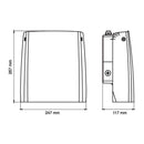 Luminaria de Sobreponer en Muro Urbano y Arquitectónico OU6085FBNA Construlita