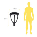 Luminaria de Poste / Punta Poste Urbano y Arquitectónico OU9021FBNA Construlita