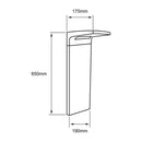 Luminaria de Poste / Punta Poste Urbano y Arquitectónico OU9095FBNB Construlita