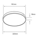 Plafon Interior PTLLED-01RD/12W/65 Ibiza I