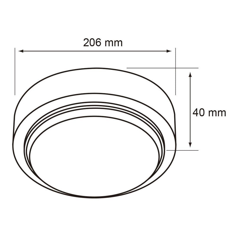 Plafon Interior PTLLED-1010/30 Padang