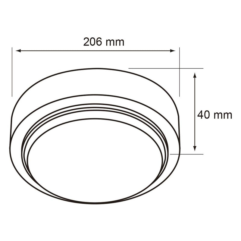 Plafon Interior PTLLED-1010/65 Padang