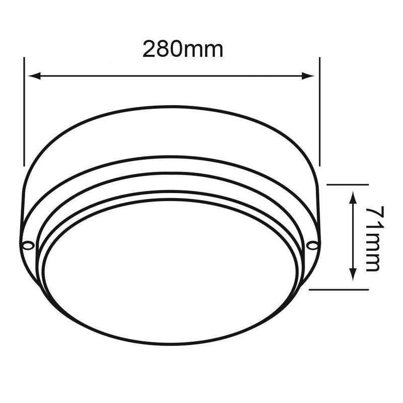 Plafon Interior PTLLED-1120/65/B Lacerta I