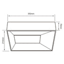 Plafon Interior PTLLED-601/B Circinus II