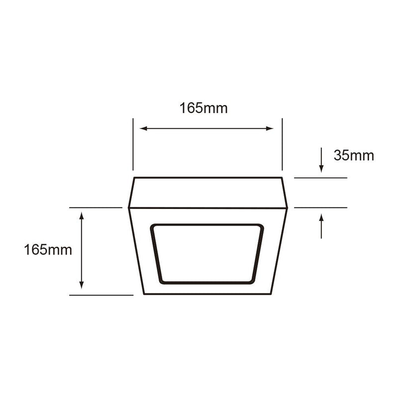 Plafon Interior PTLLEDD-C/002/40/B Sirius II