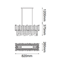 Colgante Interior DANAE Q11607-NI Proveedor Quor Iluminación