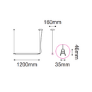 Colgante Interior MONDRIAN Q1200-BK Proveedor Quor Iluminación