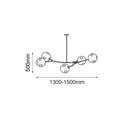 Colgante Interior SAKURA Q16067-GD Proveedor Quor Iluminación
