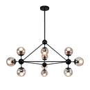 Colgante Interior MIRÓ Q16081-BK/AM Proveedor Quor Iluminación