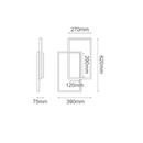 Pared Interior SKETCH Q18002-BK Proveedor Quor Iluminación