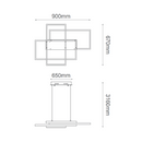 Colgante Interior SKETCH Q18006-BK Proveedor Quor Iluminación