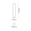 Piso Interior CLIP Q20037-BG / Q20037-BK Proveedor Quor Iluminación