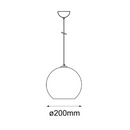 Colgante Interior SOLAR Q20620-CH Proveedor Quor Iluminación