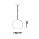 Colgante Interior SOLAR Q20635-CH Proveedor Quor Iluminación