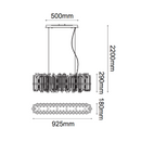 Colgante Interior VENUS Q23167-CR Proveedor Quor Iluminación