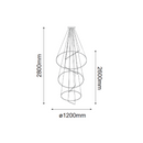 Colgante Interior KREIS Q24487-GD Proveedor Quor Iluminación