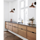 Lámpara de pared tipo arbotante KELCH Q25082-BK Proveedor Quor Iluminación