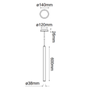 Colgante Interior MINHA Q30351-CH Proveedor Quor Iluminación