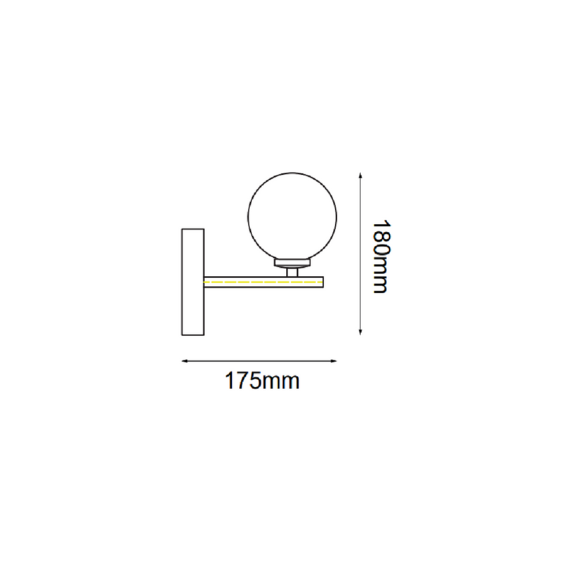 Lámpara de pared tipo arbotante SONNE Q31261-GDA Proveedor Quor Iluminación