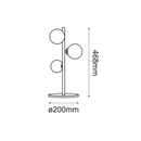 Mesa Interior SONNE Q31263-GDA Proveedor Quor Iluminación