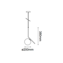 Colgante Interior SONNE Q31626-GD Proveedor Quor Iluminación