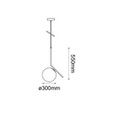 Colgante Interior SONNE Q31628-GD Proveedor Quor Iluminación