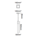 Colgante Interior SOHO Q33021-CH Proveedor Quor Iluminación